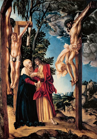 The Crucifixion by Lucas Cranach the Elder